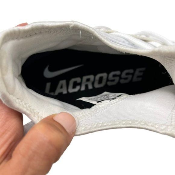 New Nike Huarache‎ 6 Elite Men\'s Lacrosse Cleats - White